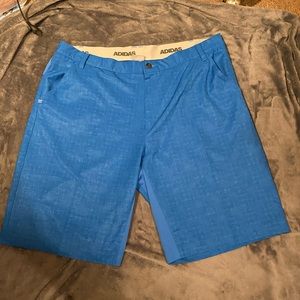 Men’s Blue Adidas Golf shorts 38” waist